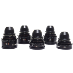 Série de 5 Optiques Canon FD ZERØ OPTIK  PL - FF - ø95 mm (20-24-35-50-85)