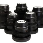 Série de 6 optiques Zeiss Contax Cine Mod. EF / Full Frame Ø82