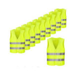 Gilet jaune - lot de 10