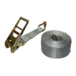 Sangle à cliquet large à crochets