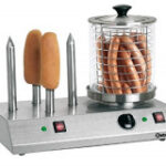 Appareil à Hot-Dogs avec 4 Plots Chauffés