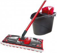 Set Complet Balai à Plat Microfibre avec Seau-Essoreur - UltraMax Power 2en1