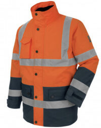 Ensemble Parka de travail + Pantalon Orange fluo - taille M et L