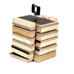 Série de Cube de Marche Bois + Pédalines