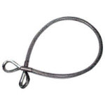 Elingue Métal Large Noire