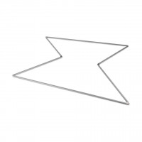 Cadre Pliable avec fixations 8'x 8'/ 240x240cm sans toiles