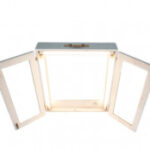 Glace Maquillage en Bois