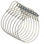 Lot de 10 élingues aciers