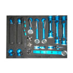 Kit de Poignées Bleues - 15mm/19mm