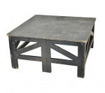 Praticable Bois 120x120xh50