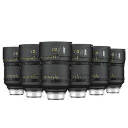 Série de 6 Optiques  ARRI Signature Prime FF-LPL ø114mm (18 - 25 - 35 - 47 - 75 - 125)