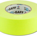 Gaffer Fluo 50mm - Jaune