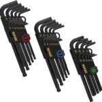 Jeu de clés Allen métrique (1.27mm-10mm)