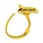 Cable Clamp Large Jaune