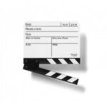 Clap Cinéma Blanc Petit Modèle