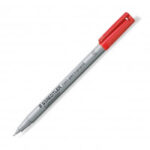 Feutre Staedtler Non-Permanent Rouge S