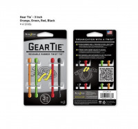 Lot de 4 Gear Tie - 7.6cm