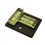 Niveau à Bulle en T sur fond noir