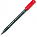 Feutre Staedtler Permanent Rouge S