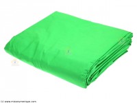 Fond Vert Epais Coton 12x3,5m
