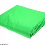 Fond Vert Epais Coton 6x3m