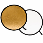 Réflecteur Circulaire Blanc/Or LASTOLITE - Ø 100cm