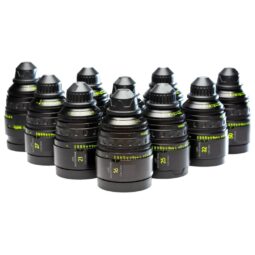 Série de 8 Optiques Arri Master Prime T1.3 PL - S35 - Ø114mm (18-25-35-40-50-75-100-135)