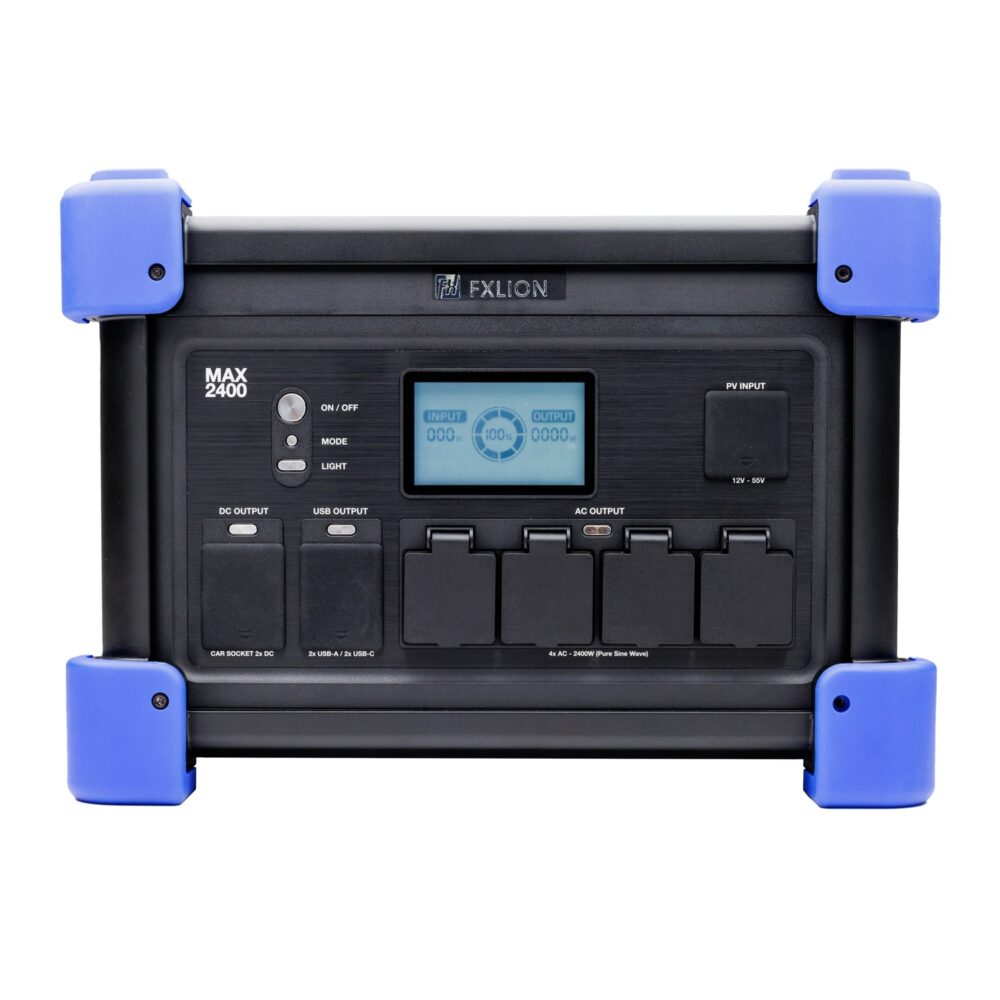 Fxlion - MAX2400 - Station électrique portable 51.52V/2060.8Wh
